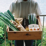 Only greens don't lose? -ゴミが出ないお野菜の定期便-